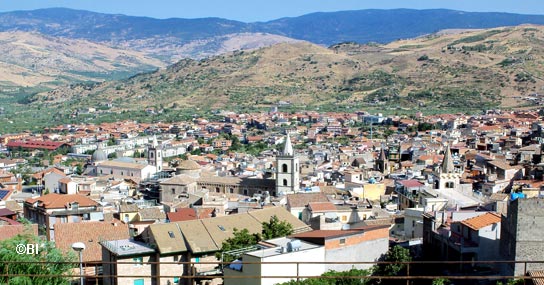 PANORAMA DI BRONTE, DALLA COLLA