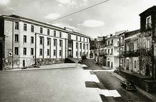 Piazza Spedalieri negli anni '50