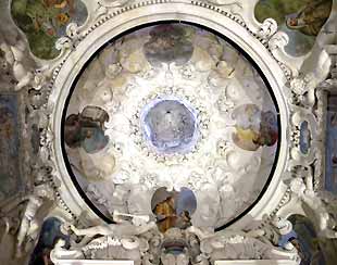 Bronte/Chiesa di S. Giovanni, Cappella Santa Rosalia, la volta