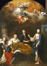 Bronte, Chiesa di S. Giovanni, Morte di S. Giuseppe