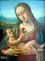Madonna con bambino (XVI sec.)