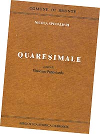 Quaresimale, prediche quaresimali di N. Spedalieri