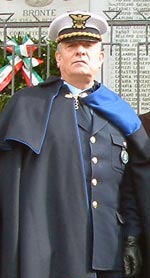 Salvatore Tirendi, comandante VV. UU. Bronte