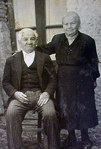 Antonio Liuzzo (Marranu) e la moglie Ignazia Fallico