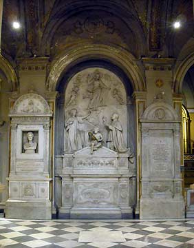 Giuseppe Prinzi, mausoleo del Card. Antonino De Luca, Roma