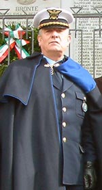 Salvatore Tirendi, comandante VV. UU. Bronte