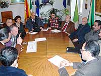 Presentazione del crono-programma dei lavori dell'ospedale