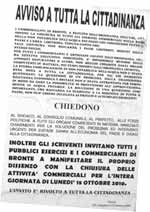 IL MANIFESTO DEI COMMERCIANTI