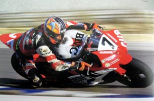 Claudio triscari in gara