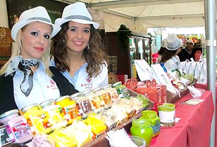 Stand della Sagra del pistacchio 2013